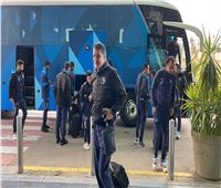 حافلة بيراميدز تصل مطار القاهرة استعدادًا للسفر إلى تونس 