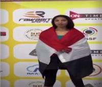 ميرا أحمد: فخورة أني أول مصرية تحصد جائزة عالمية في الرماية | فيديو