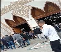 تشييع جنازة أنيسة حسونة من مسجد الشرطة بـ6 أكتوبر | فيديو