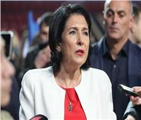 رئيسة جورجيا تدعو الحكومة والمعارضة لتوحيد موقفهم تجاه أوكرانيا
