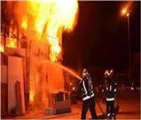 الحماية المدنية بالغربية تسيطر على حريق شقة بطنطا 