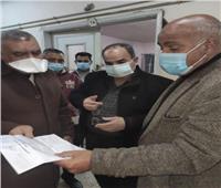 وكيل «صحة الغربية» في زيارة مفاجئة لمستشفى حميات طنطا