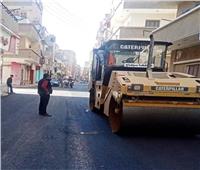 رصف 3 شوارع بمدينة أخميم بتكلفة 2.5 مليون جنيه