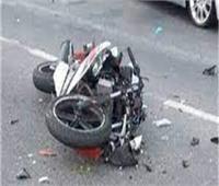 إصابة 5 أشخاص في حادث تصادم سيارة ملاكي بموتوسيكل بالعياط 
