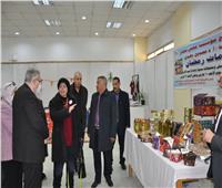 افتتاح معرض مستلزمات رمضان بجامعة حلوان 