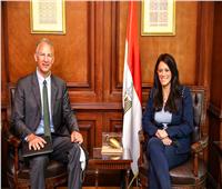 وزيرة التعاون الدولي تلتقي السفير الأمريكي مع قرب انتهاء مهام عمله في مصر 