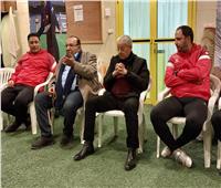 رئيس المقاولون العرب يجتمع مع الجهاز الفني واللاعبين ويطالبهم بمواصلة الانتصارات