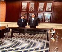 حنفي جبالي يلتقي رئيس الجمعية الوطنية بكوريا الجنوبية