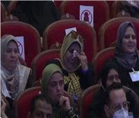 نوبة بكاء بسبب كلمات أغنية «ست الحبايب» باحتفالية المرأة المصرية