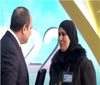  والدة شهيد الشرطة تشيد بتكريم الرئيس السيسي لها: كنت بدعي له | فيديو 