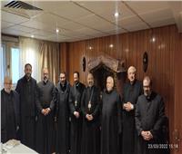 بطريرك الكاثوليك يجتمع بمجلس المشورة لكهنة الإيبارشية البطريركية