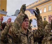استسلام جنود أوكرانيين قرب كييف