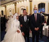  وزير القوى العاملة يشهد حفل زفاف جماعي بالأقصر
