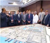رئيس هيئة موانئ البحر الأحمر يستعرض مخطط  تطوير ميناء سفاجا الكبير