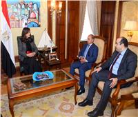 وزيرة الهجرة تستقبل خبيرين مصريين في مجال التكنولوجيا الرقمية