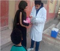 «صحة المنيا» تواصل الحملة القومية للتطعيم ضد شلل الأطفال