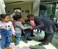 وفد من الهيئة العربية للطاقة الذرية يزور مستشفى 57357 لسرطان الأطفال |صور