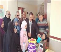 افتتاح معرض الأنشطة التربوية وتدوير المخلفات بمدرسة في كفر البطيخ