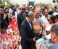 وزير التنمية المحلية ومحافظ القاهرة يشهدان احتفالية يوم اليتيم بحديقة الأزهر