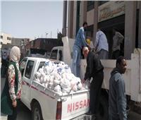 توزيع 2 طن من لحوم صك الإطعام على الأسر الأولى بالرعاية بالإسماعيلية 