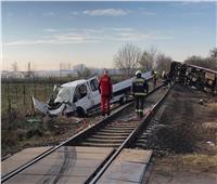 قتلى ومصابون جراء اصطدام قطار بشاحنة في المجر