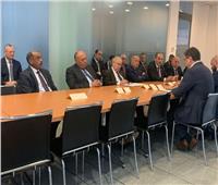 بدء جلسة مشاورات وزراء الاتصال العربي وأبو الغيط ووزير خارجية أوكرانيا 