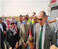 افتتاح أعمال تطوير تجمع أبو يوسف جنوب الشيخ زويد
