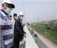 وزير النقل يتابع أعمال تطوير وتوسعة طريق القاهرة - الإسكندرية الزراعي 