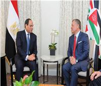 الرئيس السيسي يطمئن على صحة ملك الأردن هاتفيًا