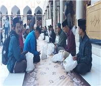 وكيل الأزهر يشارك في إفطار جماعي لألف طالب وافد بالجامع الأزهر
