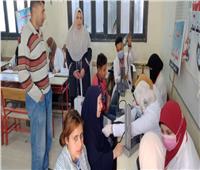 جامعة دمنهور تنظم قافلة سكانية بقرية القناطر بأبو حمص 