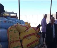 استلام 132 طن و636 كيلو من القمح بصوامع الشيخ فضل بالمنيا