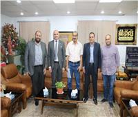 رئيس جامعة الأقصر يلتقي رئيس جهاز مدينة طيبة الجديد        