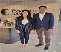 رانيا المشاط و«روكفيلر الدولية» تبحثان تعزيز الشراكات التنموية