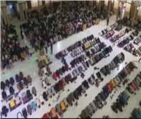 إقبال كبير من المصلين لصلاة آخر تراويح بـ«الجامع الأزهر»| صور