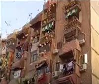 شلالات البلالين ببورسعيد احتفالا بالعيد | فيديو