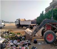 محافظ المنيا يوجه رؤساء الوحدات المحلية برفع تراكمات القمامة و أعمال النظافة
