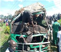 مصرع 20 شخصا بعد تحطم حافلة ركاب غرب أوغندا