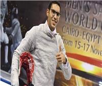 محمد عامر يحرز المركز السابع بكأس العالم لسلاح السيف بأسبانيا 