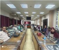 النيل للإعلام ينظم ندوة تثقيفية توعوية بمبادرة "حياه كريمة" بأشمون |صور
