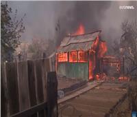 مقتل 10 أشخاص بحرائق متعددة في منطقة سيبريا |فيديو 