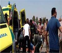 مصرع شخصين وإصابة آخر في حادث تصادم بكفر الشيخ