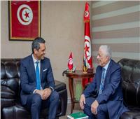 شوقي يلتقي وزير التشغيل التونسي لتبادل الخبرات والتعاون بين البلدين