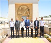 الفريق ربيع يبحث سبل التعاون مع مدير المتحف البحري الفرنسي