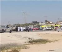 مصرع وإصابة 16 شخصا في حادث تصادم على طريق شمال سيناء الساحلي | صور