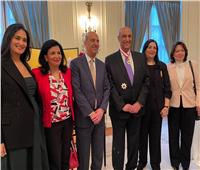 تكريم السفير ماجد عبدالفتاح المراقب الدائم لجامعة الدول العربية في أمريكا