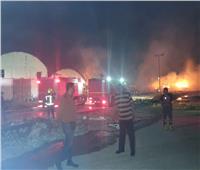 إخماد حريق بمخازن «الأهلية للورق» في الإسكندرية| صور 