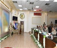 وزير الدفاع يشهد المرحلة الرئيسية لمشروع «خالد - 20» | صور 