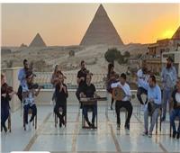 «الآثار» تنفي إحياء «اوركسترا إسرائيلية» حفلا موسيقيا في الأهرامات