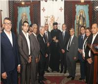 رئيس حزب الوفد يزور كنيسة السيدة العذراء بالزيتون       